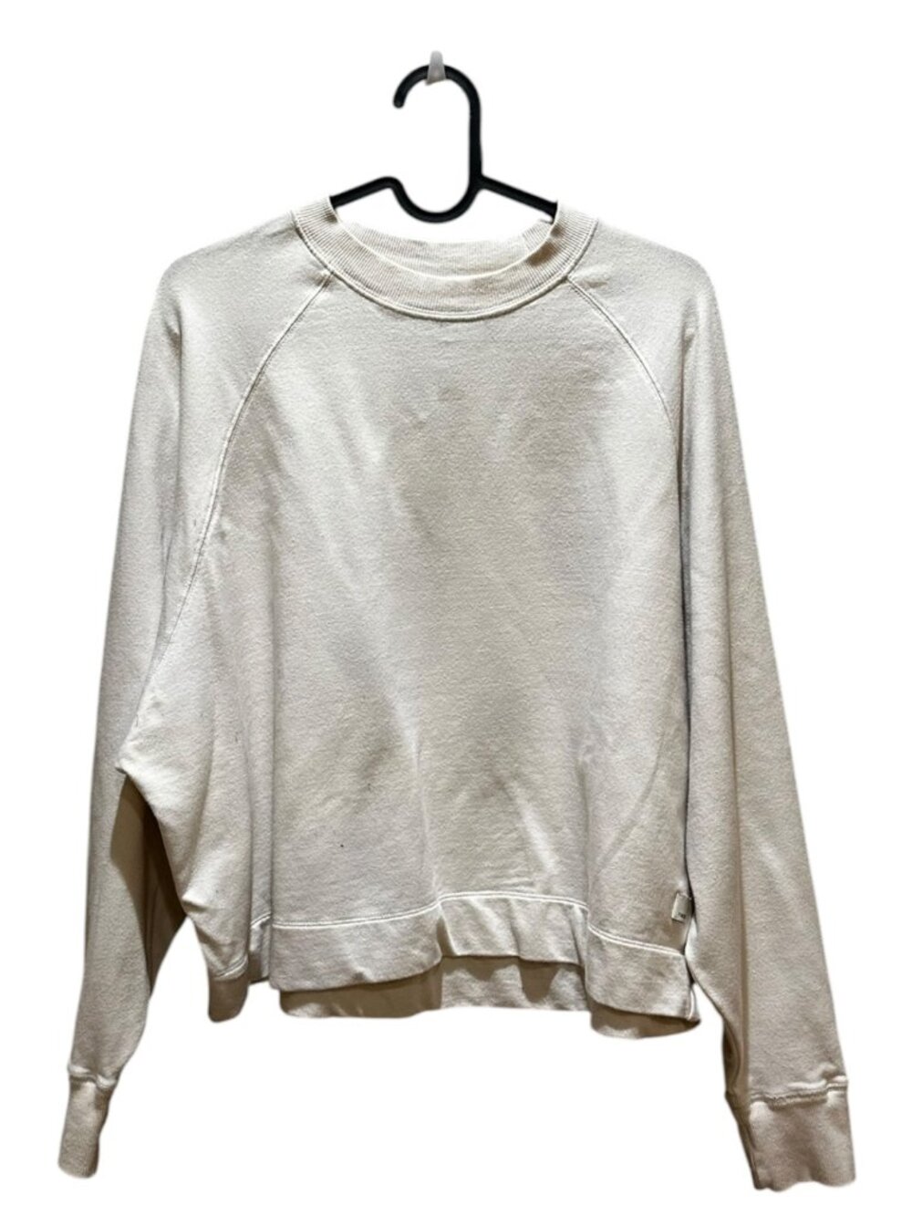 Vuori Halo Crew in Milkweed Heather Crewneck Sweatshirt Athletic